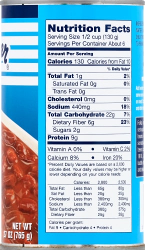 Blue Runner® Original Creole Cream Style Red Beans Perspective: right