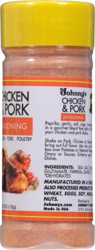 Johnny's® Chicken & Pork Seasoning Perspective: right