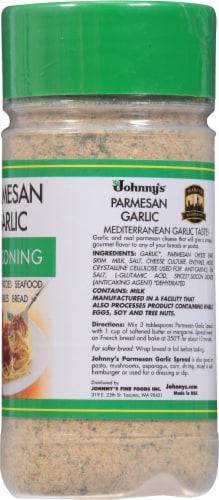 Johnny's® Parmesan Garlic Seasoning Perspective: right