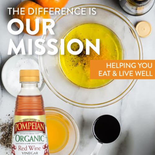 Pompeian Organic Red Wine Vinegar Perspective: right