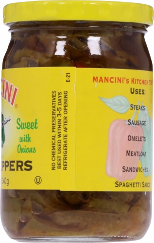 Mancini® Fried Peppers Sweet Onion Perspective: right