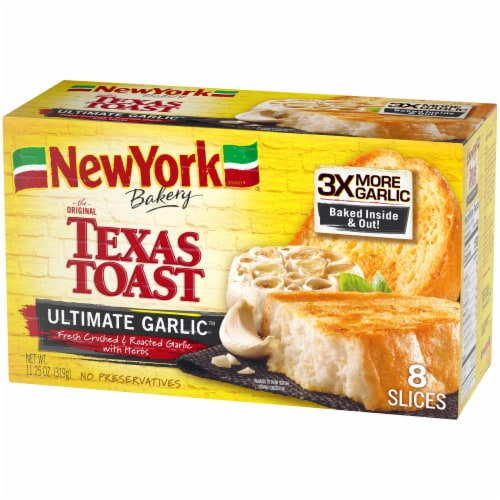 New York Bakery Ultimate Garlic Texas Toast Perspective: right