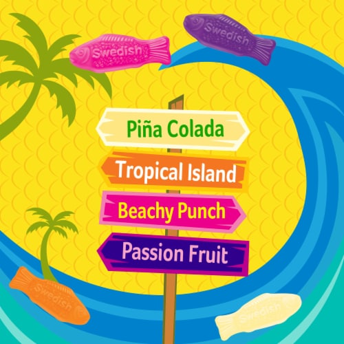 Swedish Fish Mini Tropical Soft & Chewy Candy Perspective: right