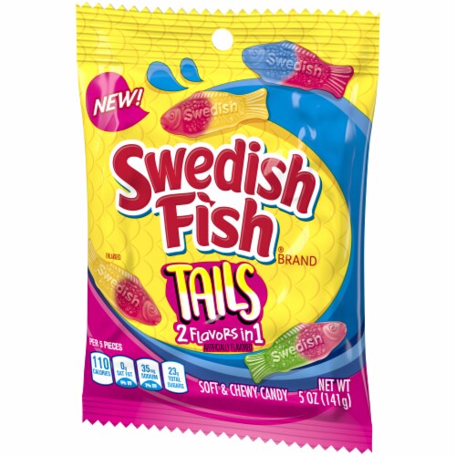 Swedish Fish Tails Soft & Chewy Candy Perspective: right