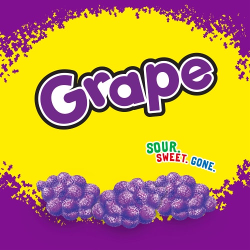 SOUR PATCH KIDS Grape Soft & Chewy Candy Bag Perspective: right