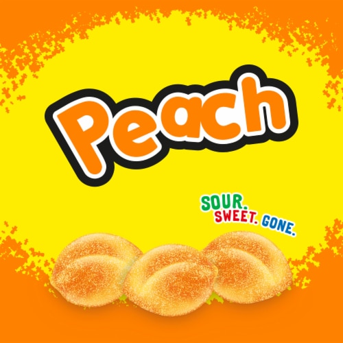 SOUR PATCH KIDS Peach Soft and Chewy Candy Easter Candy Perspective: right