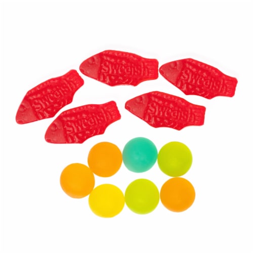 SWEDISH FISH Mini with Assorted Eggs Soft & Chewy Easter Candy Treat Size Bags Perspective: right
