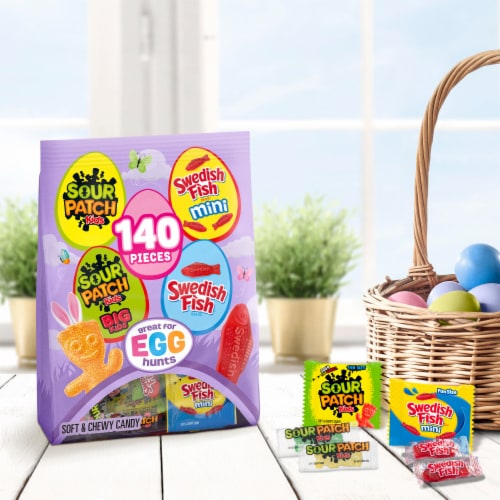 Sour Patch Kids & Swedish Fish Easter Candy Variety Pack Perspective: right