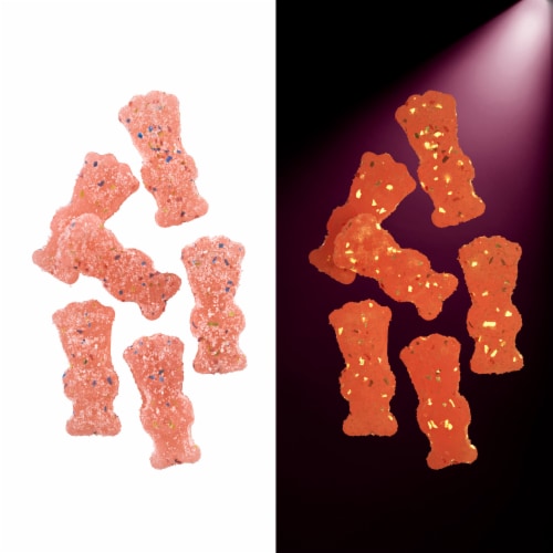 SOUR PATCH KIDS Glow Ups Strawberry-Watermelon Soft & Chewy Candy Perspective: right