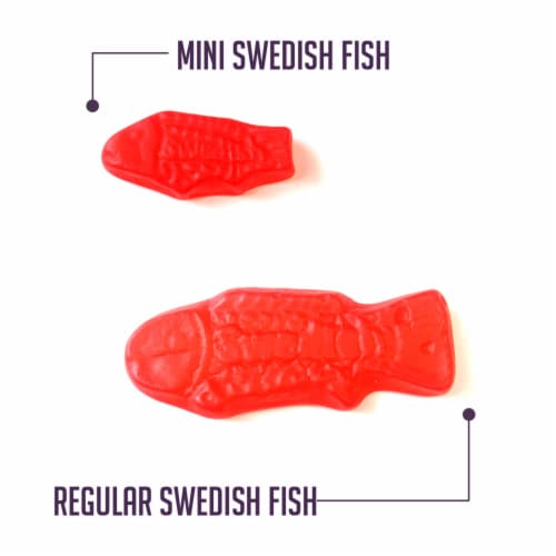 Swedish Fish Fat Free Soft & Chewy Candy Perspective: right