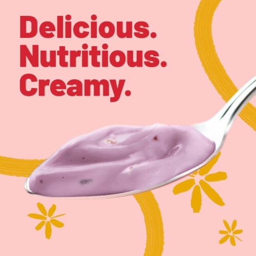 Yoplait Original Low Fat Yogurt Cups Variety Pack Perspective: right
