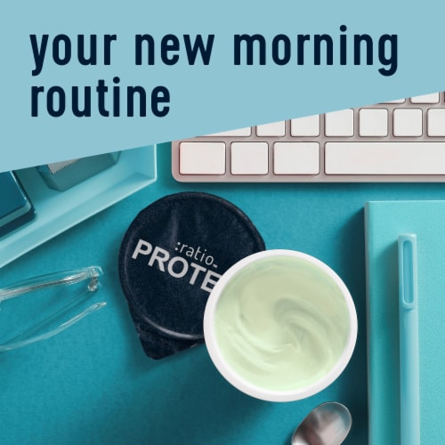 Ratio Protein Key Lime Yogurt Cultured Dairy Snack Perspective: right