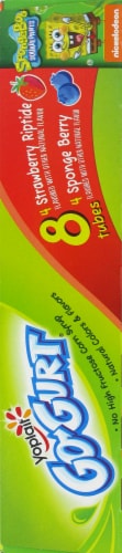 Yoplait Low Fat Spongbob Go-Gurt Perspective: right