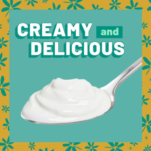 Yoplait Protein Vanilla Yogurt Cultured Dairy Snack Tub Perspective: right
