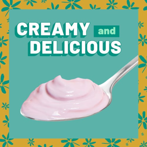 Yoplait Protein Mixed Berry Yogurt Cultured Dairy Snack Cup Perspective: right