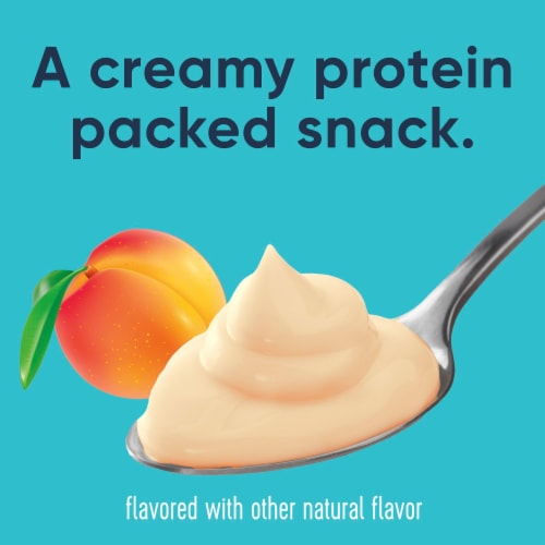 :ratio Protein Peach Yogurt Cultured Dairy Snack