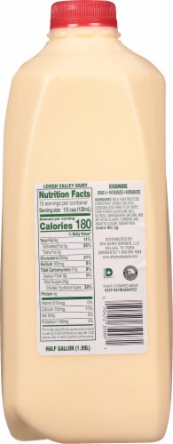 Lehigh Valley Dairy Farms Holiday Eggnog Perspective: right