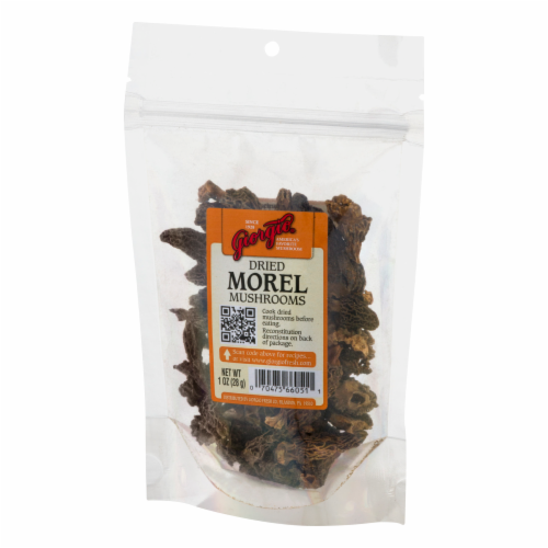 Giorgio Dried Morel Mushrooms Perspective: right