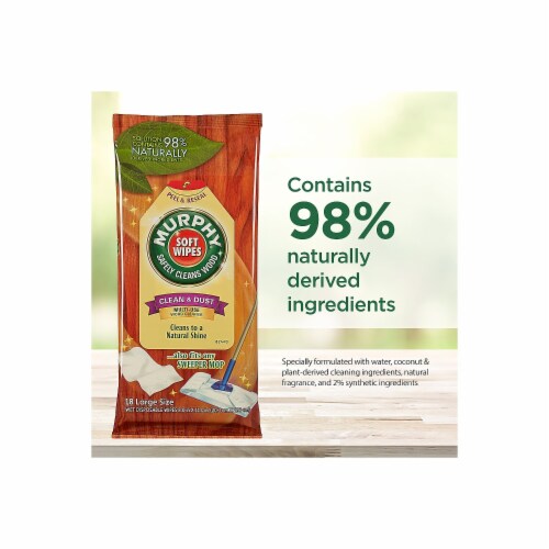 Murphy Oil Soap Wood Clean Wipes Perspective: right