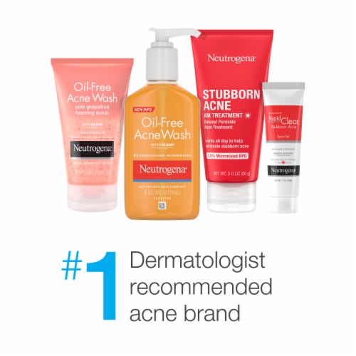 Neutrogena Body Clear Acne Body Wash with Glycerin & 2% Salicylic Acid Acne Treatment Perspective: right