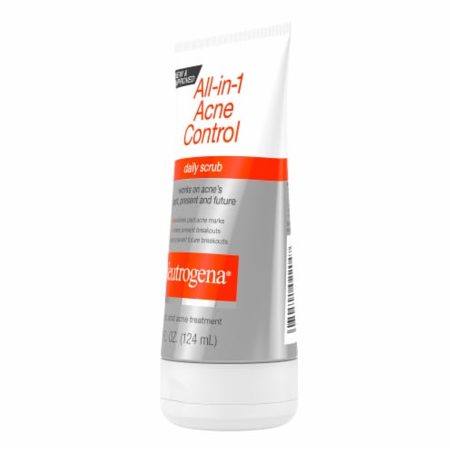Neutrogena® All-In-1 Acne Control Daily Scrub Perspective: right