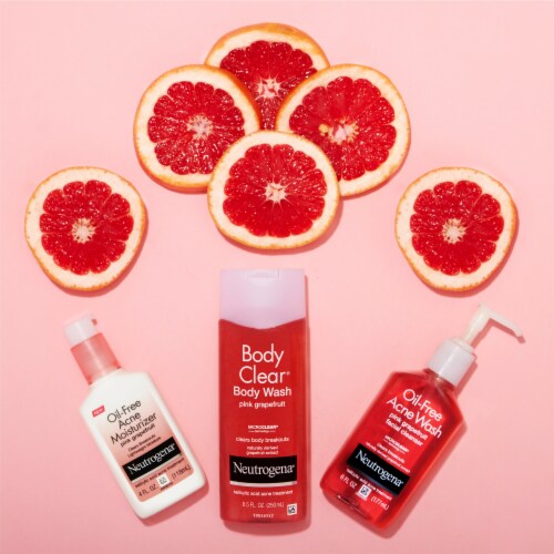 Neutrogena Body Clear Pink Grapefruit Acne Body Wash Perspective: right