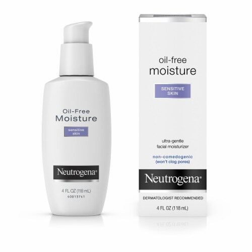 Neutrogena Sensitive Skin Oil-Free Facial Moisturizer Perspective: right