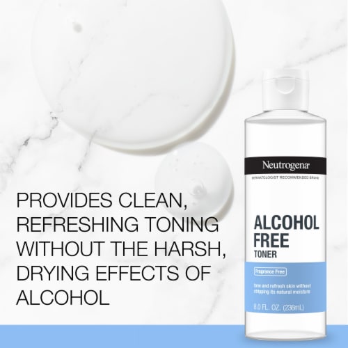 Neutrogena® Alcohol-Free Daily Facial Toner Perspective: right