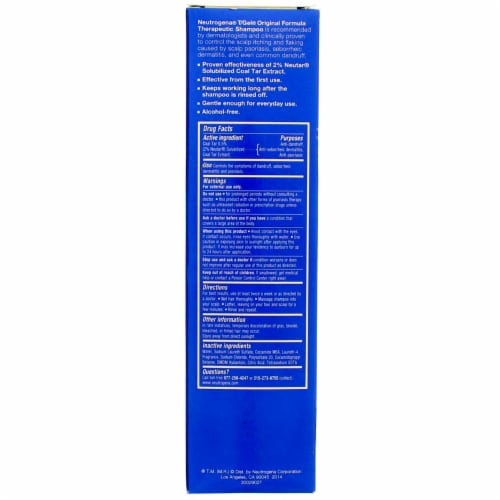 Neutrogena® T/Gel Original Formula Therapeutic Shampoo Perspective: right