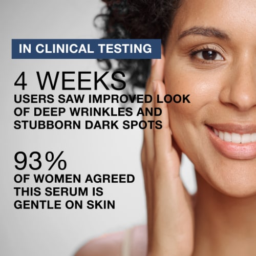 Neutrogena Rapid Wrinkle Repair Retinol Pro+ .5% Power Serum Perspective: right