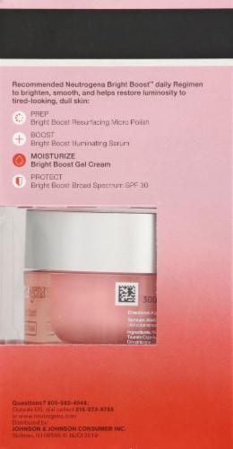 Neutrogena® Bright Boost Gel Cream Perspective: right
