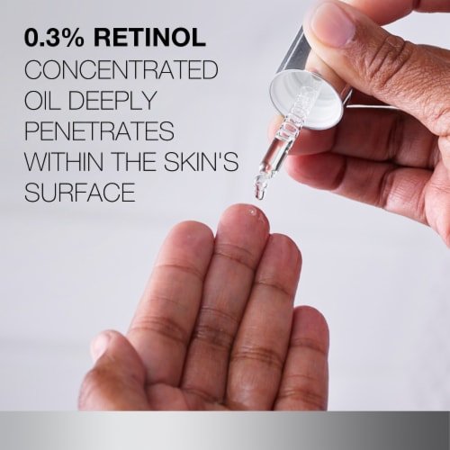 Neutrogena Rapid Wrinkle Repair Retinol Oil Perspective: right