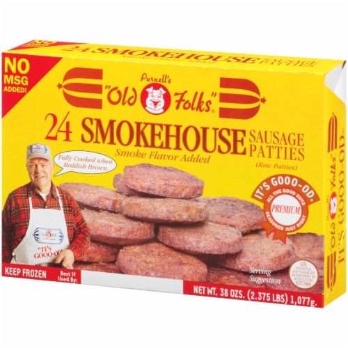 Purnell's Old Folks Smokehouse Sausage Patties Perspective: right