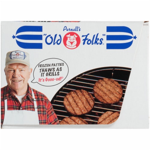 Purnell's Old Folks Big Sausage Burgers Perspective: right