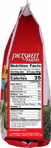 Pictsweet Farms® Southern Classics® Frozen Cut Okra Family Size Perspective: right