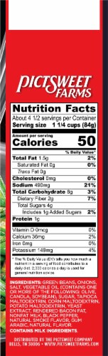 Pictsweet Farms® Seasoned for the Skillet Whole Green Beans & Onions Perspective: right