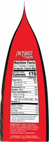 Pictsweet Farms® Air Fryer Waffle Cut Sea Salt Sweet Potato Fries Perspective: right