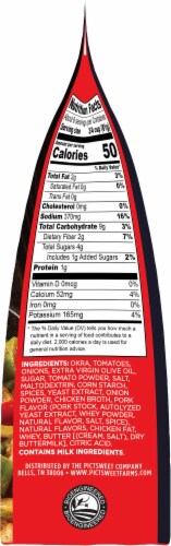 Pictsweet Farms Southern Cooking Seasoned Stewed Okra & Tomatoes Perspective: right
