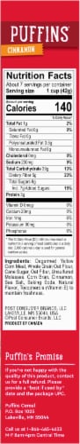 Barbara's Puffins® Cinnamon Cereal Perspective: right