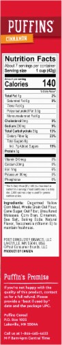 Barbara's Puffins® Cinnamon Cereal Perspective: right