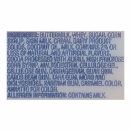 Blue Ribbon Classics Chocolate & Vanilla Frozen Dessert Pail Perspective: right