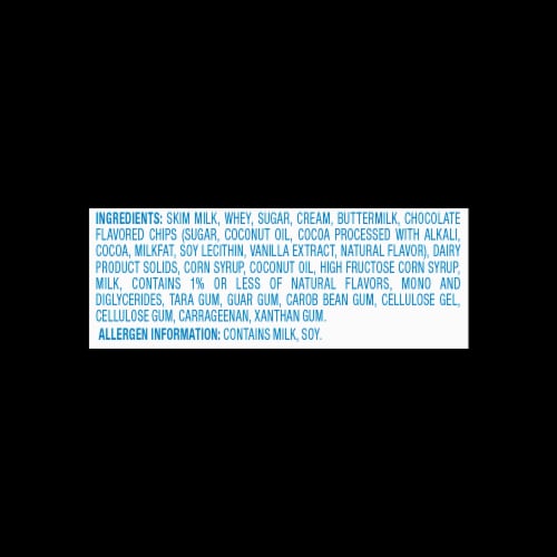 Blue Bunny Premium Chunky Chocolate Chip Frozen Dessert Perspective: right