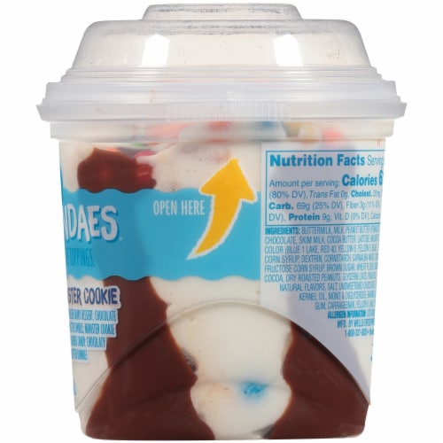 Blue Bunny® Load'd Sundaes® Monster Cookie Frozen Dairy Dessert Cups Perspective: right
