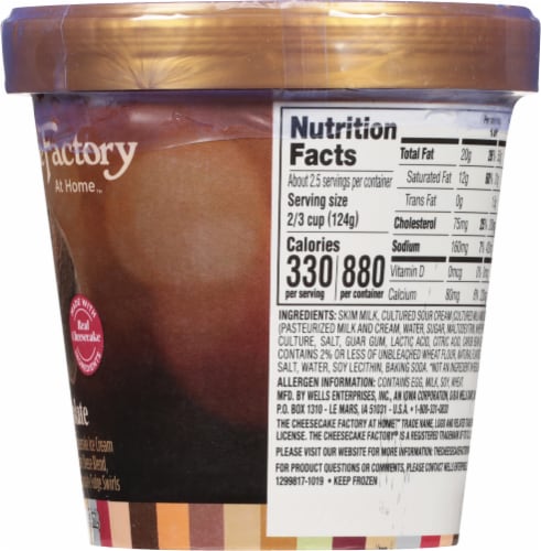 The Cheesecake Factory At Home™ Chocolate Ice Cream Perspective: right
