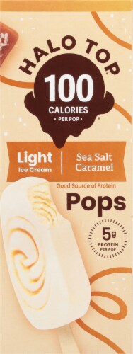 Halo Top® Sea Salt Caramel Bars Perspective: right