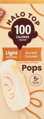 Halo Top® Sea Salt Caramel Bars Perspective: right