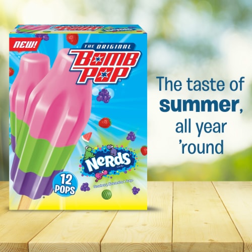 Bomb Pop NERDS Ice Pop Perspective: right