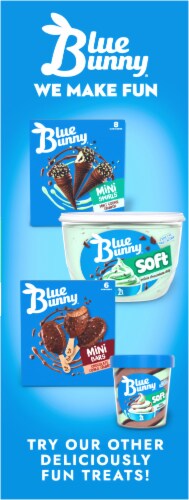 Blue Bunny® Mint Chocolate Twist Cones Perspective: right