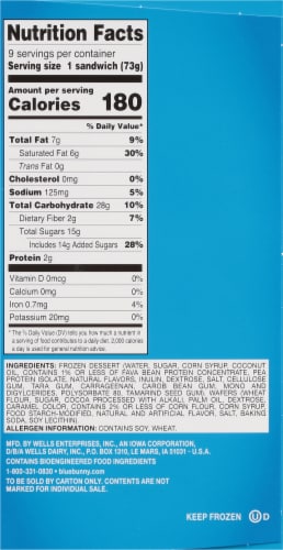 Blue Bunny® Vanilla Frozen Dessert Sandwich Perspective: right