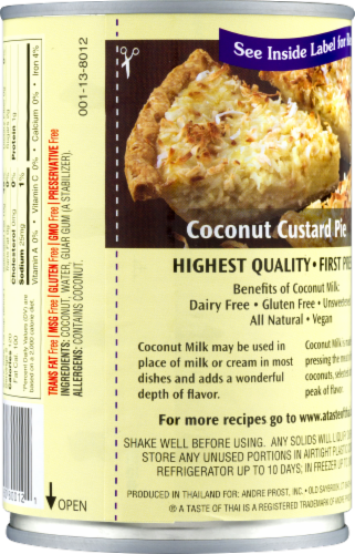 A Taste of Thai Coconut Milk Perspective: right